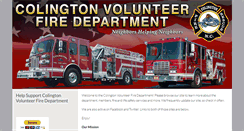 Desktop Screenshot of colingtonfd.com